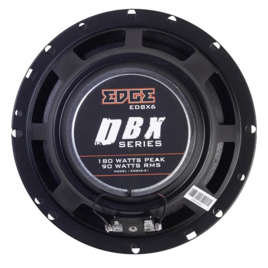 Ηχεία Αυτοκινήτου Edge ΕDΒΧ6-Ε1 6.5''/16.5cm 180w Peak 90w RMS 3 Δρόμων Ζευγάρι 2 Τεμάχια
