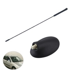 Κεραία Οροφής Αυτοκινήτου Με Βάση Και Αντάπτορες 41cm Μαύρη Για Ford Fiesta 89-11 / Focus 98-07 / Ka 96-08 / C-Max 03-10 / Transit 00-06 / Transit Connect 02-13 / Mondeo 96-07 / Kuga 08-12 / Puma 97-02 / Escort 95-02 / Scorpio 94-98