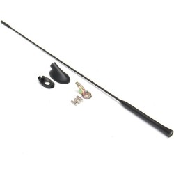 Κεραία Οροφής Αυτοκινήτου Με Βάση Και Αντάπτορες 41cm Μαύρη Για Ford Fiesta 89-11 / Focus 98-07 / Ka 96-08 / C-Max 03-10 / Transit 00-06 / Transit Connect 02-13 / Mondeo 96-07 / Kuga 08-12 / Puma 97-02 / Escort 95-02 / Scorpio 94-98