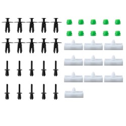 Κλίπ Κουμπώματα Πλαστικά Φτερού Για Bmw Ε36 Ε39 Ε46 Ε90 Ε91 Σετ 40 Τεμάχια Κλίπ Κουμπώματα Πλαστικά Φτερού Για Bmw Ε36 Ε39 Ε46 Ε90 Ε91 Σετ 40 Τεμάχια
