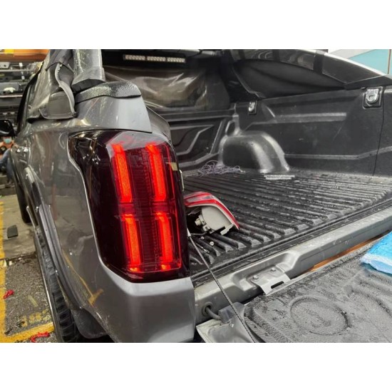 Πισινά Φανάρια Set Για Mitsubishi L200 2015-2019 Led Bar  Black