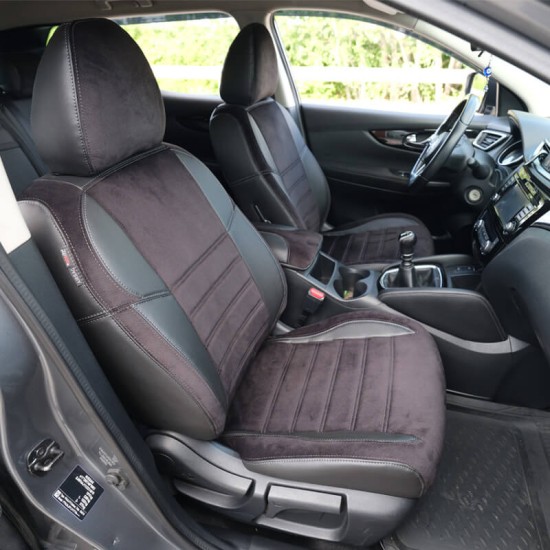 Καλύμματα Αυτοκινήτου Otom Custom Fit Για Nissan Qashqai J11 2014-2021 Sued / Rachel / Δερματίνη Σετ Εμπρός / Πίσω 15 Τεμαχίων Μαύρο-Γκρι 47014_ΚV_LD Καλύμματα Αυτοκινήτου Otom Custom Fit Για Nissan Qashqai J11 2014-2021 Sued / Rachel / Δερματίνη Σετ Εμπρός / Πίσω 15 Τεμαχίων Μαύρο-Γκρι 47014_ΚV_LD