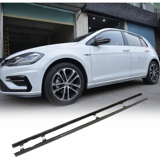 Πλαινά Μασπιέ Για VW Golf VII (7 & 7.5) 12-20 R Look Από Abs Πλαστικό 2 Τεμάχια