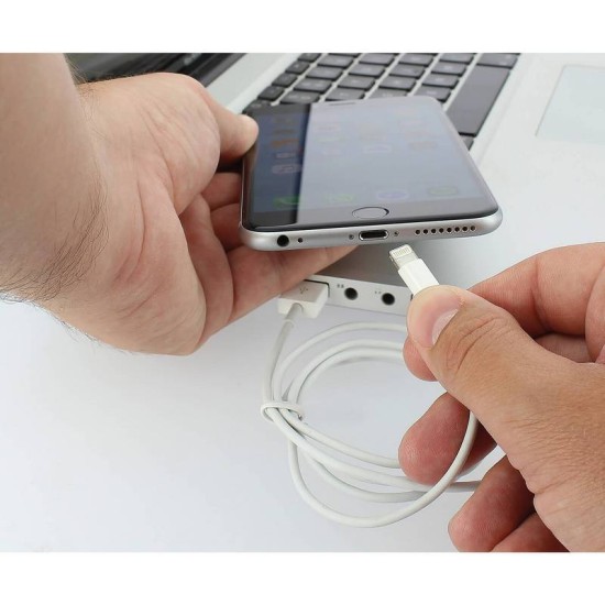 Καλώδιο Φόρτισης USB Lightning iPhone iPad 100cm Pulse Mobile WIRE100