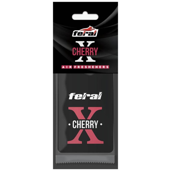 Αρωματικό Αυτοκινήτου Κρεμαστό Feral X Collection Cherry 1 Τεμάχιο