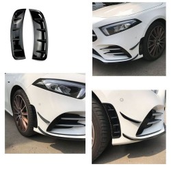Πλαινοί Αεραγωγοί Μπροστινού Προφυλακτήρα Για Mercedes-Benz A-Class W177 2019+ Με Amg Προφυλακτήρα Γυαλιστερό Μαύρο 2 Τεμάχια Πλαινοί Αεραγωγοί Μπροστινού Προφυλακτήρα Για Mercedes-Benz A-Class W177 2019+ Με Amg Προφυλακτήρα Γυαλιστερό Μαύρο 2 Τεμάχια