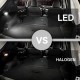 Εσωτερικά Φώτα Πορτμπαγκάζ LED Για Nissan Qashqai J11, Juke, Renault Clio 05-12 , Megane 03-09 , Grand Scenic 05-08  Ζευγάρι 2 Τεμάχια