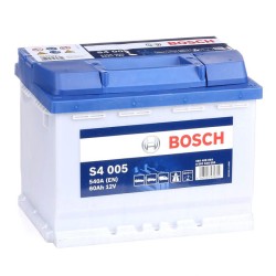 Μπαταρία Αυτοκινήτου 60Ah Δεξιά Bosch 540Α (ΕΝ) S4005 Μπαταρία Αυτοκινήτου 60Ah Δεξιά Bosch 540Α (ΕΝ) S4005