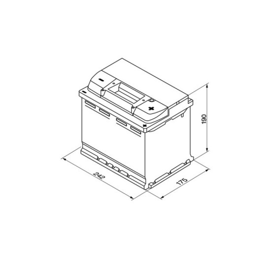 Μπαταρία Αυτοκινήτου 60Ah Δεξιά Bosch 540Α (ΕΝ) S4005