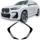 Μπροστινά Spoiler Flaps Για Bmw X1 U11 2022+ M-Packet Γυαλιστερό Μαύρο 2 Τεμάχια