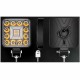 Προβολέας Εργασίας Τετράγωνος Mini 28 LED 9-40 Volt 90W 9000lm 6000k LΕDΒΑR-004 1 Τεμάχιο