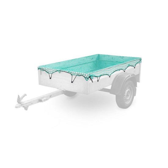Δίχτυ Αποσκευών Τρέιλερ 220 x 130 cm Πράσινο 1 Τεμάχιο 4433