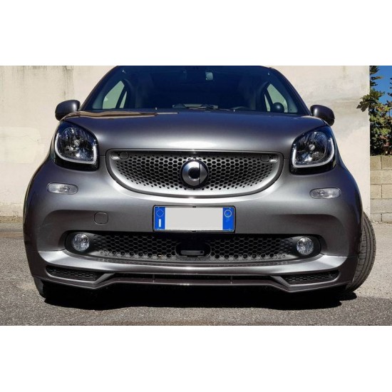 Μπροστινό Spoiler Για Smart Fortwo 453 14-19 Brabus Look Από Abs Πλαστικό