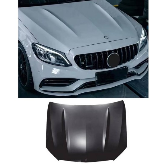 Καπό Για Mercedes C-Class W205 S205 C205 A205 (2014-2020) Amg C63 Design