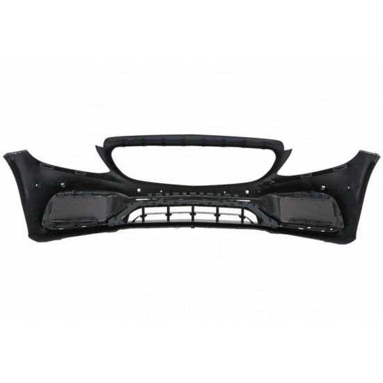 Body Kit Για Mercedes-Benz C-Class W205 14-20 Sedan Amg C63s Facelift Look Με Μάσκα & Μπούκες