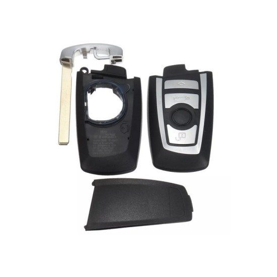 Κέλυφος Κλειδιού Για Bmw Σειρά 1 F20 F21 / 3 F30 F31 / 4 F32 F33 F36 / 5 F10 F11 / 6 F06 F12 F13 / 7 F01 F02 F03 F04 / X3 F25 / X4 F26 1 Τεμάχιο