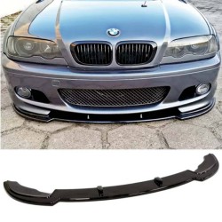 Μπροστινό Spoiler Για Bmw 3 E46 99-03 M-Tech Γυαλιστερό Μαύρο Από Abs Πλαστικό
