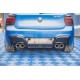 Diffuser Πίσω Προφυλακτήρα Για Bmw 1 F20 11-15 M135i Προφυλακτήρα Γυαλιστερό Μαύρο Με 2 Διπλές Τρύπες Εξάτμισης Αριστερά & Δεξιά Από Abs Πλαστικό Maxton Design 1 Τεμάχιο