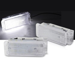 Εσωτερικά Φώτα Led Για Peugeot 206,207,307,308,3008,406,407,5008,607,806,807 / Citroen C2,C3,C4,C5,C6,C8.DS3,Saxo,Xsara,Xantia  Ζευγάρι 2 Τεμάχια