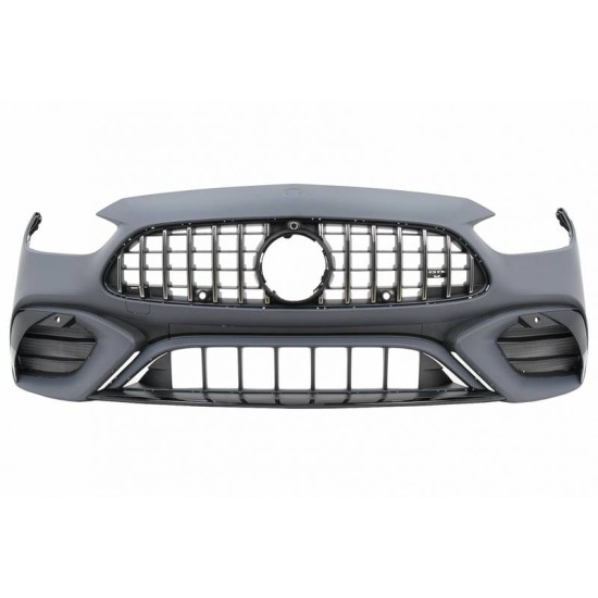 Body Kit Για Mercedes-Benz C-Class W206 21+ Sedan Amg C63 Look Με Μάσκα & Μπούκες