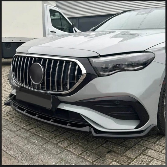 Μάσκα Για Mercedes-Benz E-Class W214 2024+ GT Amg Panamericana Look Μαύρο/Χρώμιο 1 Τεμάχιο