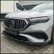 Μάσκα Για Mercedes-Benz E-Class W214 2024+ GT Amg Panamericana Look Μαύρο/Χρώμιο 1 Τεμάχιο