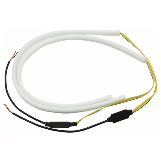 Led Light Bar Με Καλωδίωση Για Φώτα Ημέρας Και Φλας 60cm 2 Τεμάχια Led Light Bar Με Καλωδίωση Για Φώτα Ημέρας Και Φλας 60cm 2 Τεμάχια