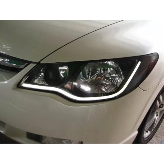 Led Light Bar Με Καλωδίωση Για Φώτα Ημέρας Και Φλας 60cm 2 Τεμάχια Led Light Bar Με Καλωδίωση Για Φώτα Ημέρας Και Φλας 60cm 2 Τεμάχια