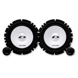 Ηχεία Αυτοκινήτου Alpine SXE-1750S Διαιρούμενο 6.5" /16.5cm 280w Peak 45w RMS 2 Δρόμων Ζευγάρι 2 Τεμάχια