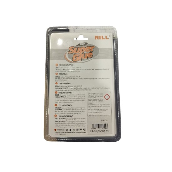 Κόλλα Στιγμής Gel Super Glue 3gr Σετ 4 Τεμάχια 0187010 Κόλλα Στιγμής Gel Super Glue 3gr Σετ 4 Τεμάχια 0187010