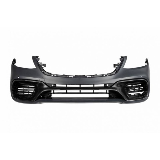 Μπροστινός Προφυλακτήρας Για Mercedes-Benz S-Class W222 Facelift 17-20 Amg S63 Look Black Edition