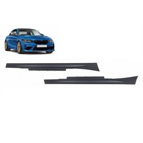 Πλαινά Μασπιέ Για Bmw 2 F22 Coupe F23 Cabrio (2014-2017) M2 Competition Look Από Abs Πλαστικό 2 Τεμάχια