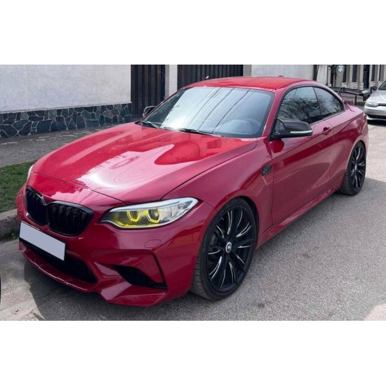 Πλαινά Μασπιέ Για Bmw 2 F22 Coupe F23 Cabrio (2014-2017) M2 Competition Look Από Abs Πλαστικό 2 Τεμάχια