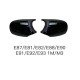 Καπάκια Καθρεφτών Για Bmw 1 E87/E81/E82/E88, 3 E90, E91/ E92, E93 M3/M4 Look Facelift LCI Μοντέλα Μαύρο Γυαλιστερό & Mat 2 Τεμάχια
