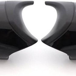 Καπάκια Καθρεφτών Για Bmw 1 E87/E81/E82/E88, 3 E90, E91/ E92, E93 M3/M4 Look Facelift LCI Μοντέλα Μαύρο Γυαλιστερό & Mat 2 Τεμάχια