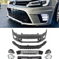 Μπροστινός Προφυλακτήρας Για VW Polo 6R (2009-2017) WRC Look Με Μάσκα & Led Προβολείς