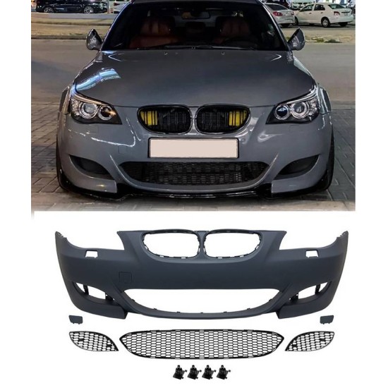 Μπροστινός Προφυλακτήρας Για Bmw 5 E60/E61 03-10 M5 Look Χωρίς Τρύπες Για Προβολάκια