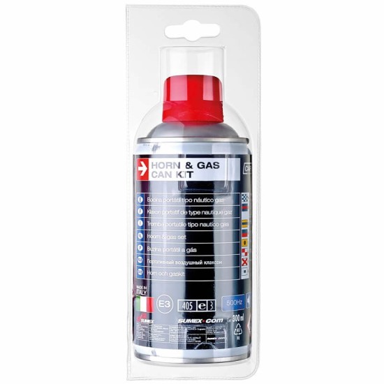 Φιάλη Κόρνας Γηπέδου Ανταλλακτική 300ml Με Πιστοποίηση E3 Made in Italy