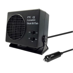 Αερόθερμο Αναπτήρα Αυτοκινήτου Κεραμικό 12 Volt 150-300 Watt Μαύρο Αερόθερμο Αναπτήρα Αυτοκινήτου Κεραμικό 12 Volt 150-300 Watt Μαύρο