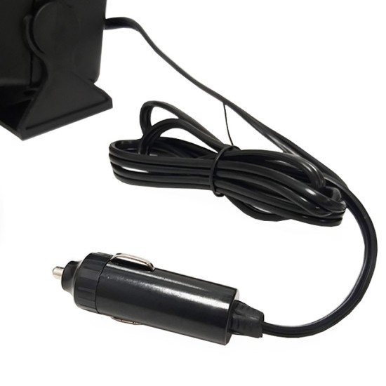 Αερόθερμο Αναπτήρα Αυτοκινήτου Κεραμικό 12 Volt 150-300 Watt Μαύρο
