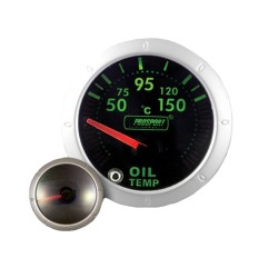 Όργανο Θερμοκρασίας Λαδιού Prosport Diamond Mirror Look Φιμέ 52mm Με 7 Χρώματα Όργανο Θερμοκρασίας Λαδιού Prosport Diamond Mirror Look Φιμέ 52mm Με 7 Χρώματα