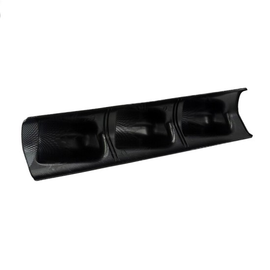 Βάση Για Όργανα Κολώνας Τριπλή (3 x 52mm) Carbon Look Auto Gauge