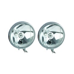 Προβολείς Στρόγγυλοι Universal Ø140mm H3 12V 55W LA-1515 16530 Λευκό 2 Τεμάχια