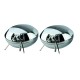 Προβολείς Στρόγγυλοι Universal Ø140mm H3 12V 55W LA-1515 16530 Λευκό 2 Τεμάχια