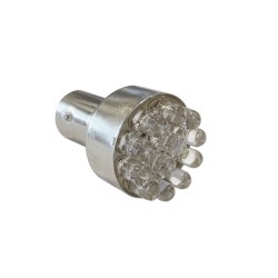 Λάμπα Led S25 P21/5W  BAY15D 12 Led Διπολική 12volt Λευκή Type-R TR-9605W 1 Τεμάχιο Λάμπα Led S25 P21/5W  BAY15D 12 Led Διπολική 12volt Λευκή Type-R TR-9605W 1 Τεμάχιο