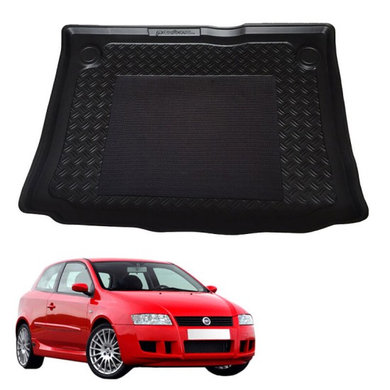 Πατάκι Πορτ-Παγκάζ 3D Σκαφάκι Για Fiat Stilo 01-07 3D Μαύρο 01-542 PEX