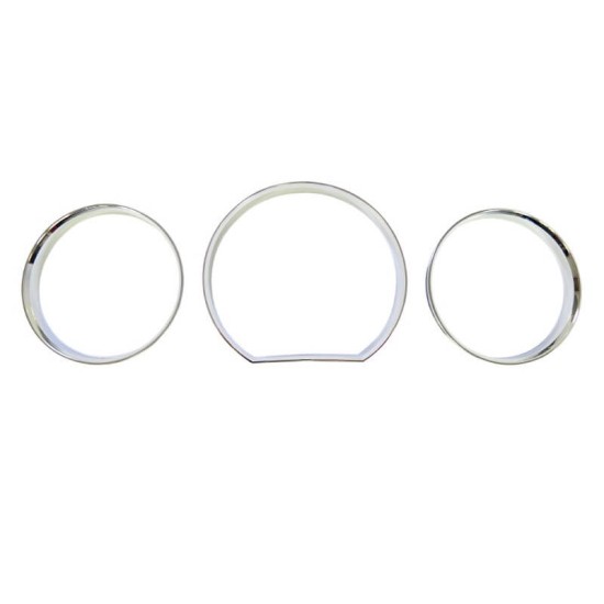 Δαχτυλίδια Καντράν Για Mercedes-Benz E-Class W124 85-95 Χρώμιο