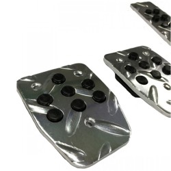 Πεντάλ Αλουμινίου Ανάγλυφα Για Bmw Με Μεγάλο Γκάζι Σετ 3 Τεμάχια