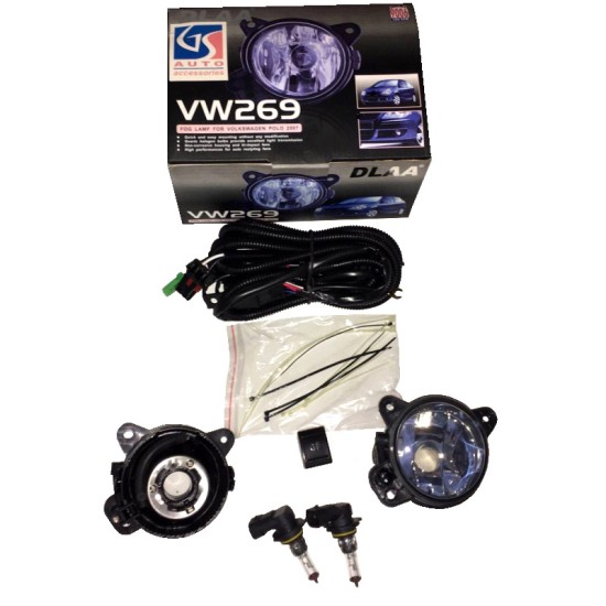 Προβολείς Ομίχλης Για VW Polo 05-09 / Cross Polo 05-09 / Transporter T5 03-10 / Crafter 06-17 / Skoda Fabia 99-10 / Roomster 06-10 2 Τεμάχια