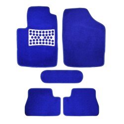 Πατάκια Αυτοκινήτου Universal Μοκέτα Passion Μπλε 5 Τεμάχια